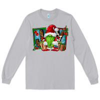Moon Dust joy green gnomes Long Sleeve Tee - FaDigitalArtStudio