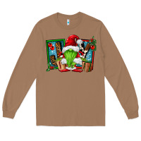 Toasted Coconut joy green gnomes Long Sleeve Tee - FaDigitalArtStudio