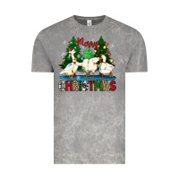 Cloud Rock merry christmas duck Vintage Tee - Zillion Design Studio