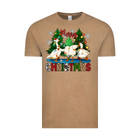 Vintage Coffee merry christmas duck Vintage Tee - Zillion Design Studio