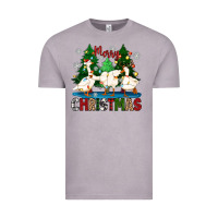 Vintage Zinc merry christmas duck Vintage Tee - Zillion Design Studio