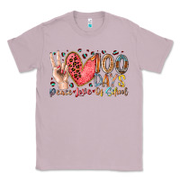 Lilac peace love 100 days of school Classic Tee - RacoonDesign