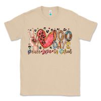 Mushroom peace love 100 days of school Classic Tee - RacoonDesign