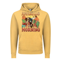 Vintage Mustard amarillo by morning Vintage Hoodie - MaliasSmallBusiness