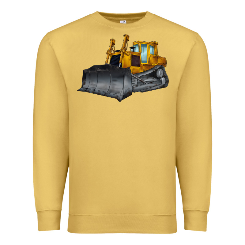 Bulldozer Premium Sweatshirt by LillyAllenDesigns | Teevron
