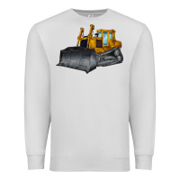 Dove Grey Bulldozer Premium Sweatshirt - LillyAllenDesigns