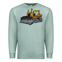 Seafoam Bulldozer Premium Sweatshirt - LillyAllenDesigns