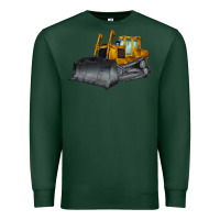 Sports Green Bulldozer Premium Sweatshirt - LillyAllenDesigns