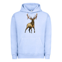 Pigment Grape Ice elk deer Urban Hoodie - LillyAllenDesigns