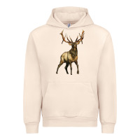 Sandshell elk deer Urban Hoodie - LillyAllenDesigns