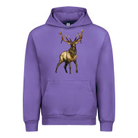 Tulip elk deer Urban Hoodie - LillyAllenDesigns