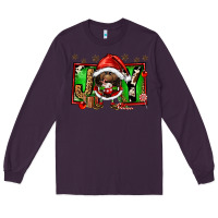 Plum joy afro santa gnomes Long Sleeve Tee - FaDigitalArtStudio