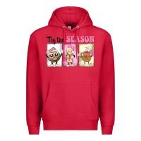Cardinal Christmas tis the season Premium Hoodie - MaliasSmallBusiness