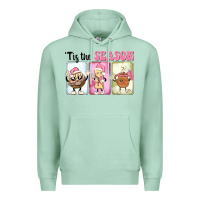 Seafoam Christmas tis the season Premium Hoodie - MaliasSmallBusiness