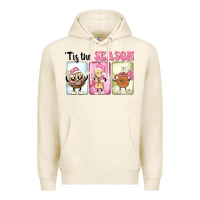 Tofu Christmas tis the season Premium Hoodie - MaliasSmallBusiness
