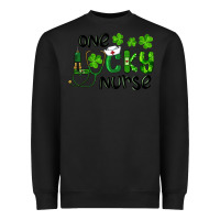 Black one lucky nurse Heavyweight Sweatshirt - RanaPortraitStore