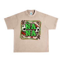 French Oak soccer nana with leopard Urban Heavy Tee - Zillion Design Studio