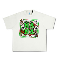 Pistachio soccer nana with leopard Urban Heavy Tee - Zillion Design Studio