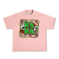 Soccer Nana With Leopard Urban Heavy Tee | Teevron