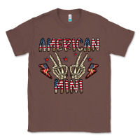 Chestnut american mini Classic Tee - CowhideDigitalArt