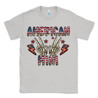 Moon Dust american mini Classic Tee - CowhideDigitalArt