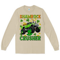 Mushroom st patricks shamrock crusher Long Sleeve Tee - Neo Western