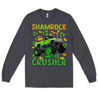 Smoke st patricks shamrock crusher Long Sleeve Tee - Neo Western