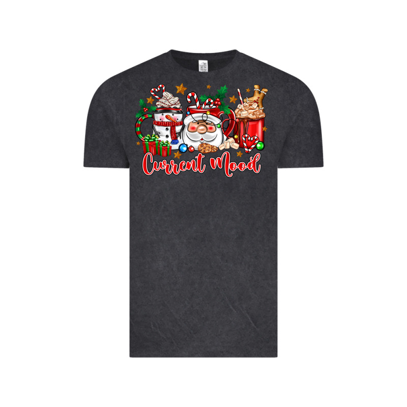 Current Mood Coffee Cups Vintage Tee by Zillion Design Studio | Teevron