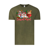 Vintage Olive current mood coffee cups Vintage Tee - Zillion Design Studio