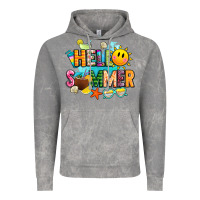 Cloud Rock hello summer Vintage Hoodie - JahusDesignShop