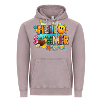 Vintage Zinc hello summer Vintage Hoodie - JahusDesignShop