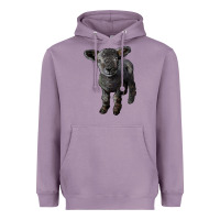 Lavender southdown baby sheep Heavyweight Hoodie - LillyAllenDesigns