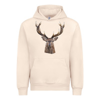 Sandshell elk deer head Urban Hoodie - LillyAllenDesigns