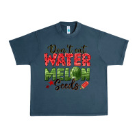 Midnight Navy dont eat watermelon seeds Urban Heavy Tee - texasbilliewilder