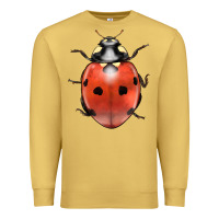 Antique Gold lady bug Premium Sweatshirt - LillyAllenDesigns