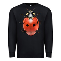 Black lady bug Premium Sweatshirt - LillyAllenDesigns