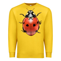 Lemon lady bug Premium Sweatshirt - LillyAllenDesigns