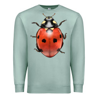 Seafoam lady bug Premium Sweatshirt - LillyAllenDesigns