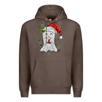 Coffee merry christmas ghost Premium Hoodie - MaliasSmallBusiness