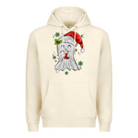 Sandshell merry christmas ghost Premium Hoodie - MaliasSmallBusiness