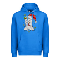True Royal merry christmas ghost Premium Hoodie - MaliasSmallBusiness