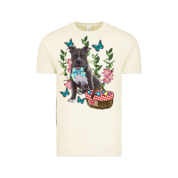 Vintage Arctic easter pitbull Vintage Tee - RanaPortraitStore