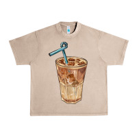 French Oak iced latte Urban Heavy Tee - BarkalooDesign