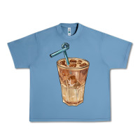 Pebble Blue iced latte Urban Heavy Tee - BarkalooDesign