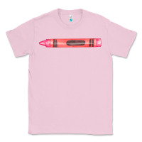 Bubblegum Pink pink crayon fa element Classic Tee - FaDigitalArtStudio