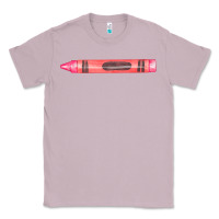 Lilac pink crayon fa element Classic Tee - FaDigitalArtStudio