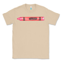 Mushroom pink crayon fa element Classic Tee - FaDigitalArtStudio