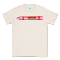 Natural pink crayon fa element Classic Tee - FaDigitalArtStudio