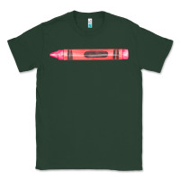 Sports Green pink crayon fa element Classic Tee - FaDigitalArtStudio
