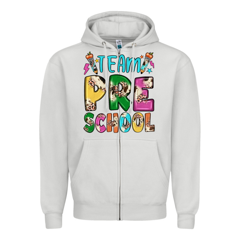 Team Preschool Zipper Hoodie by JahusDesignShop | Teevron